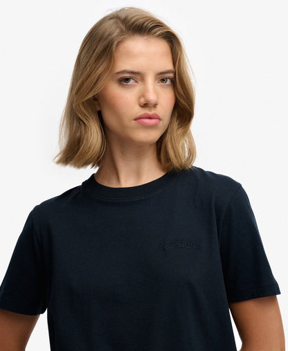 T-shirt Femme brodé en coton