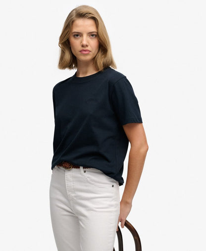 T-shirt Femme brodé en coton