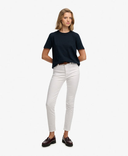 T-shirt Femme brodé en coton
