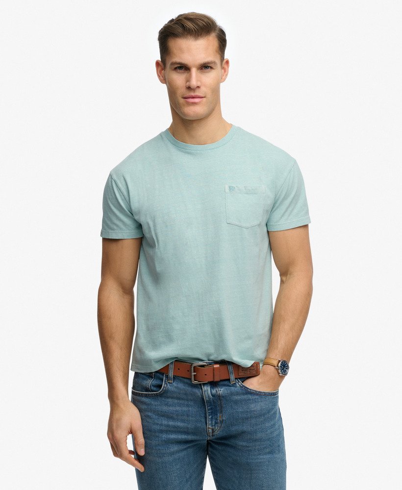 T-shirt homme coton et lin