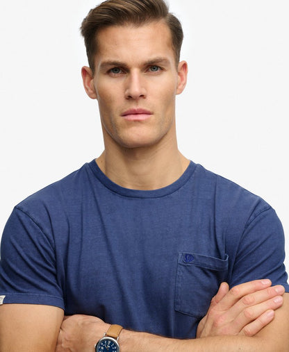 T-shirt homme en coton-lin biologique