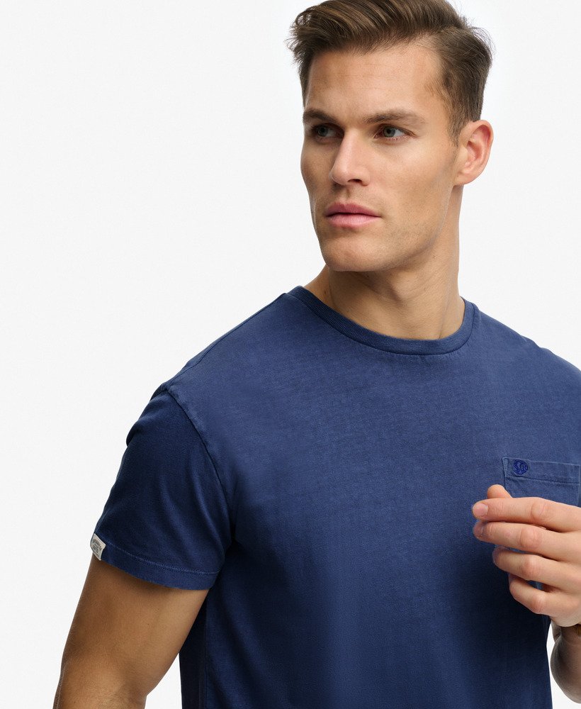 T-shirt homme en coton-lin biologique