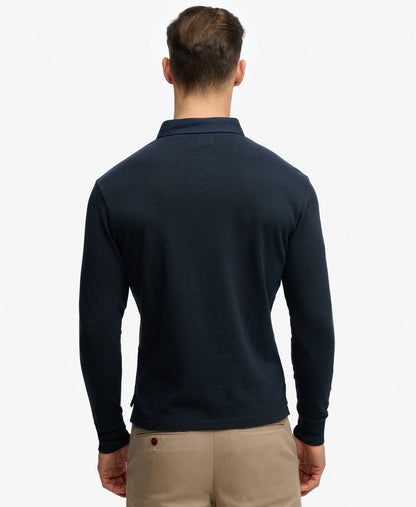 Polo homme manche longues