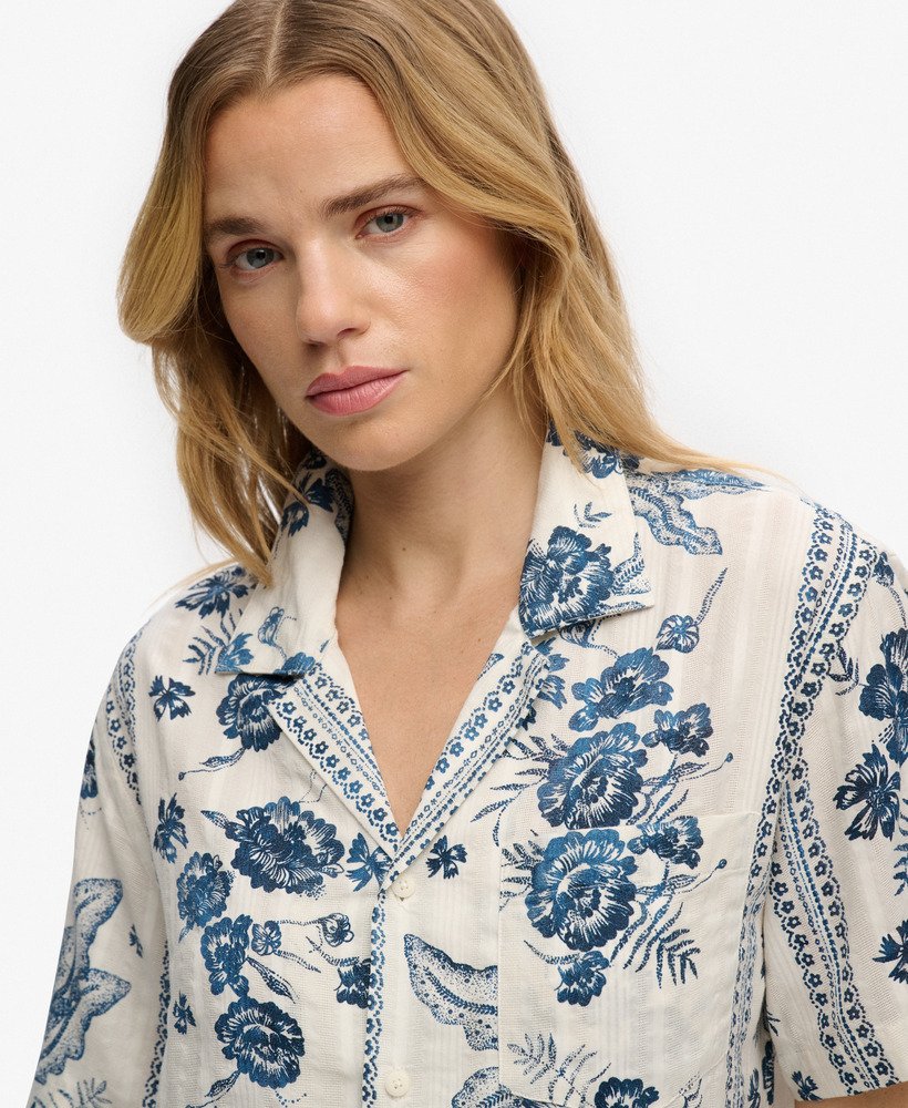 Chemise Femme à manches courtes imprimées