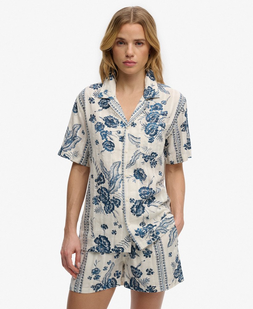 Chemise Femme à manches courtes imprimées