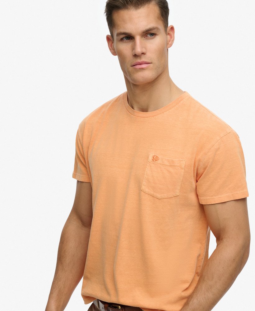 T-shirt homme en coton-lin biologique
