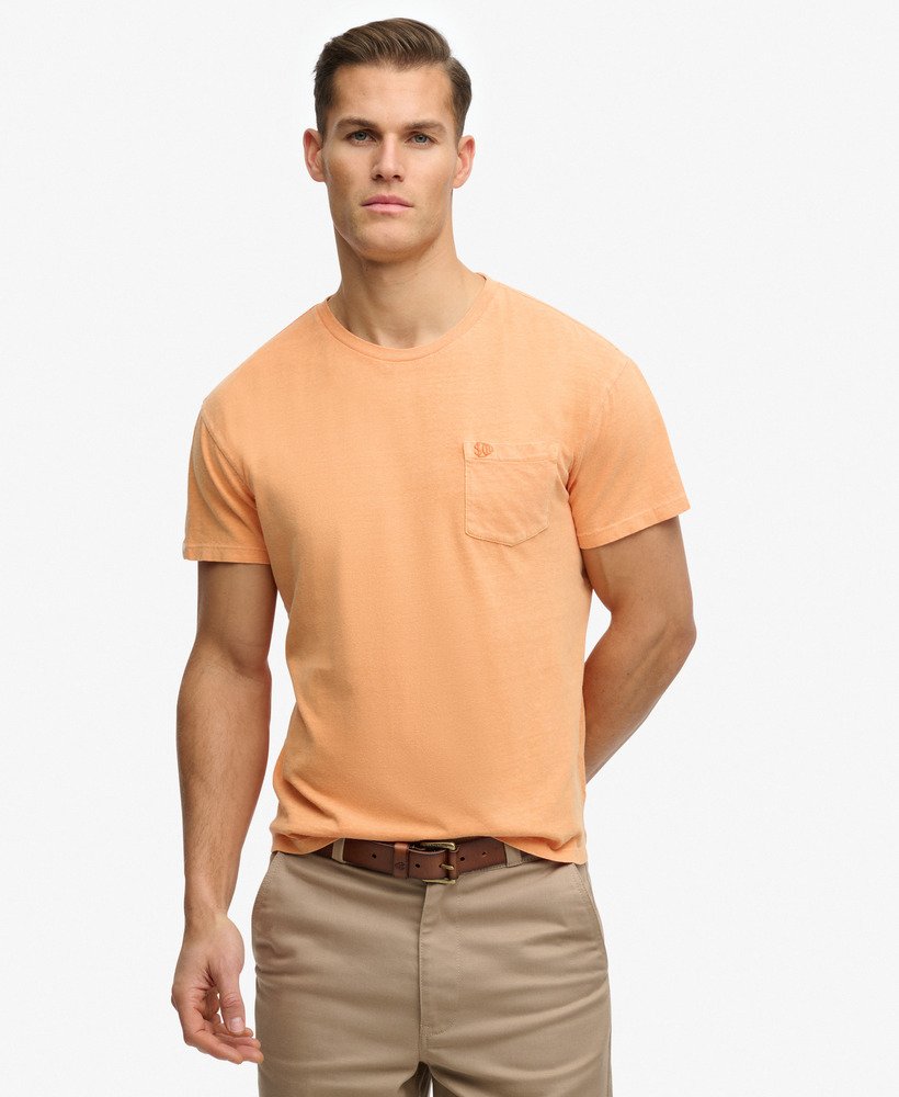 T-shirt homme en coton-lin biologique