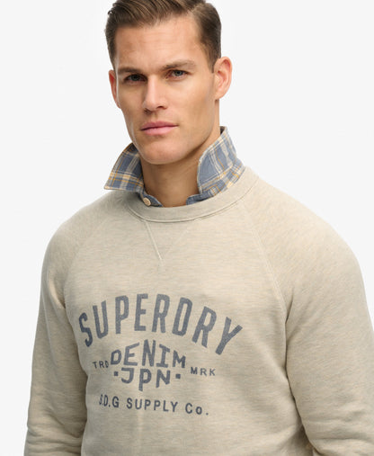 Sweat homme Coton bio  Superdry
