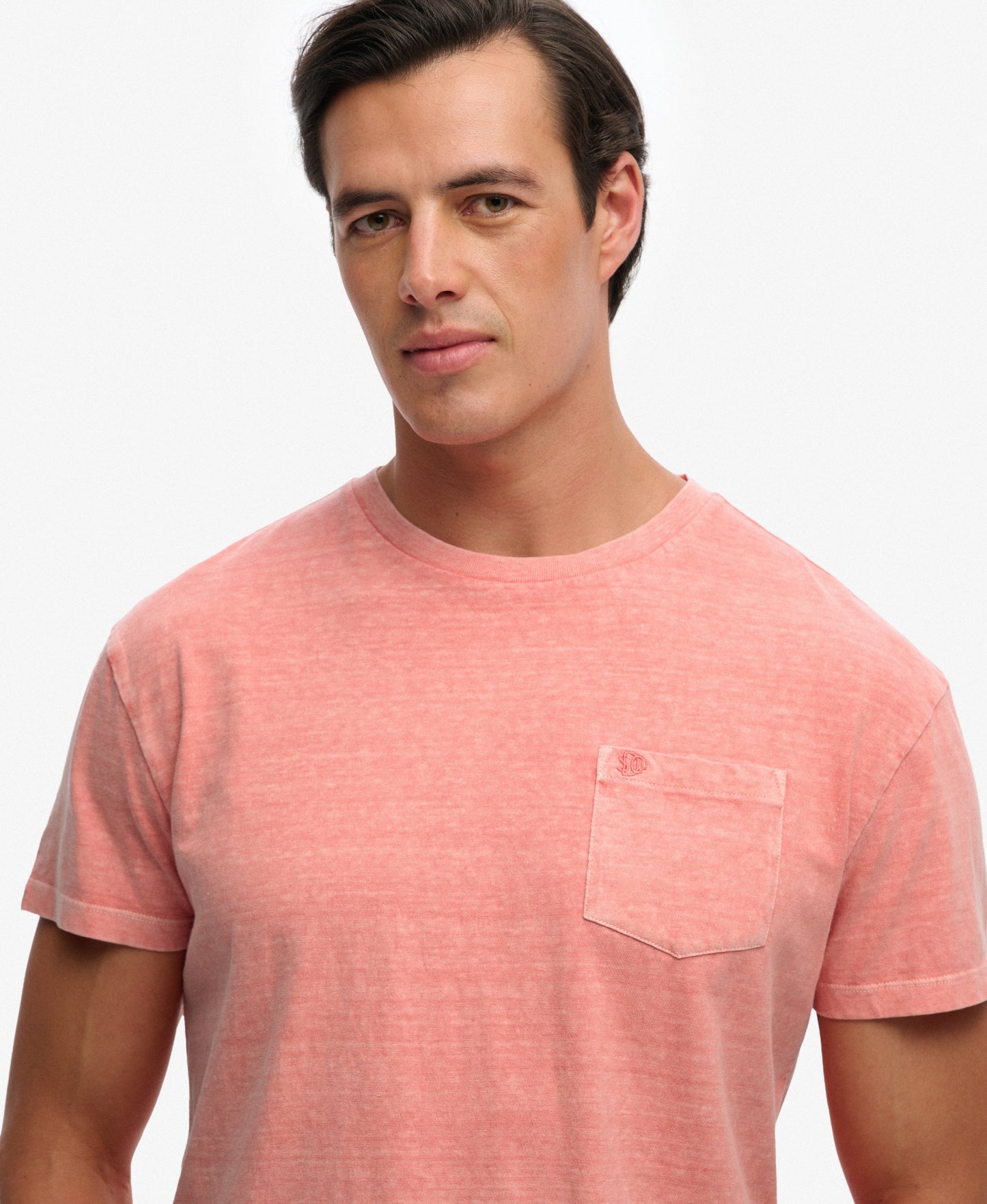 T-shirt homme en coton-lin biologique