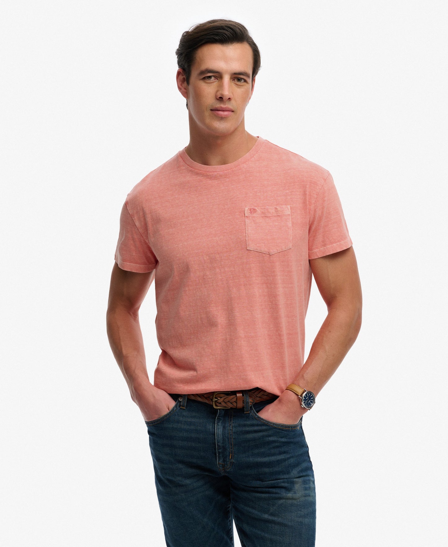 T-shirt homme coton et lin