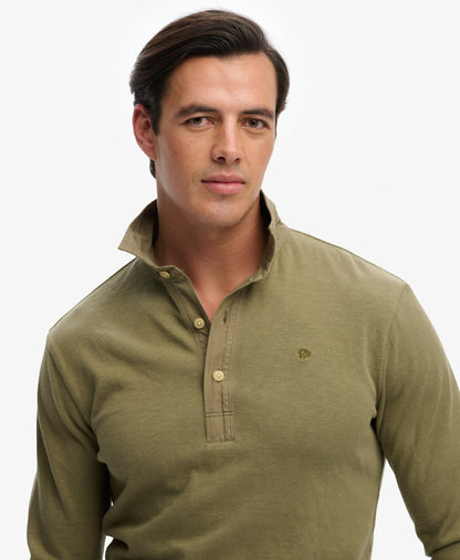 Polo homme manche longues