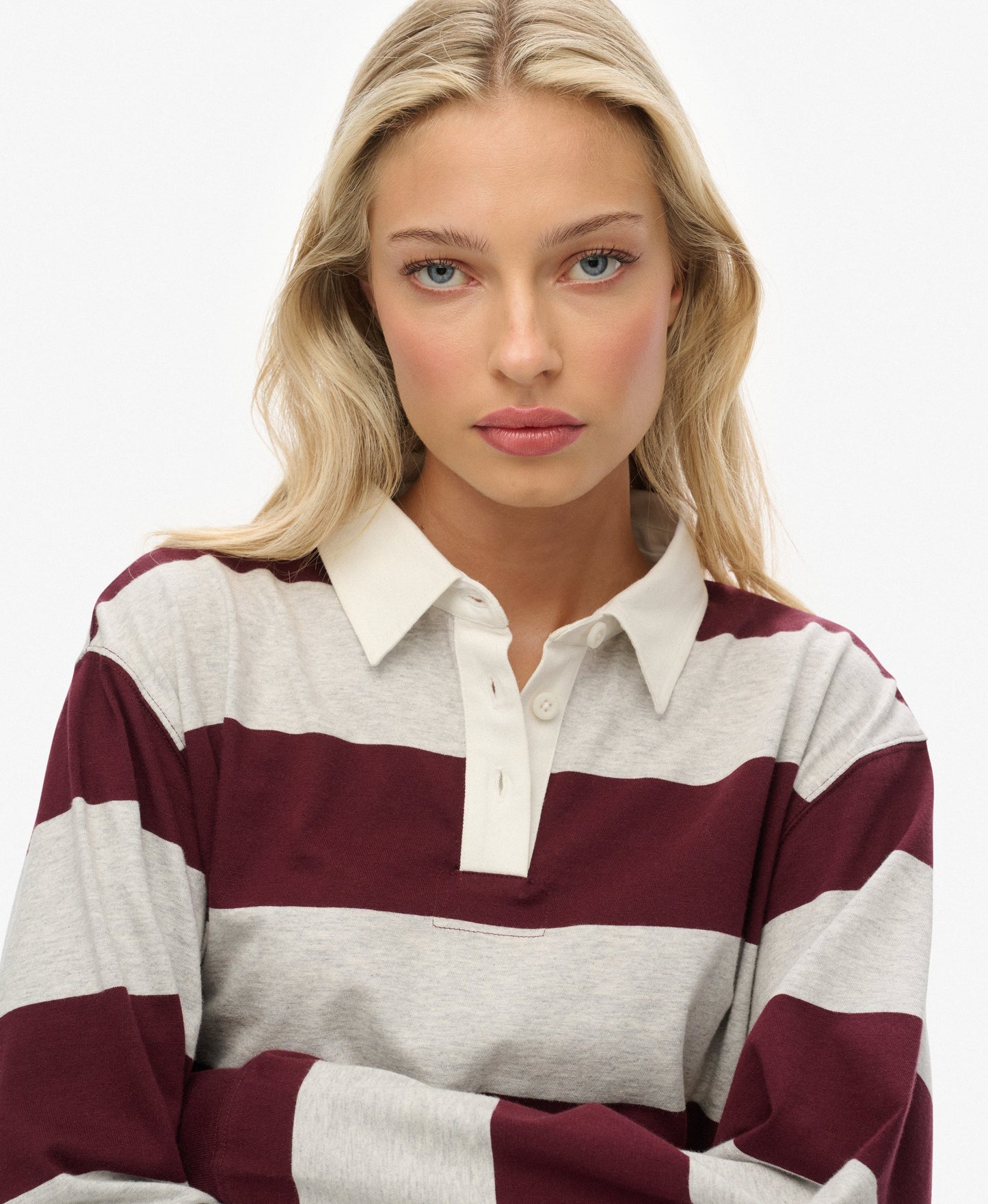 T-shirt femme  à manches longues surdimensionné en coton biologique