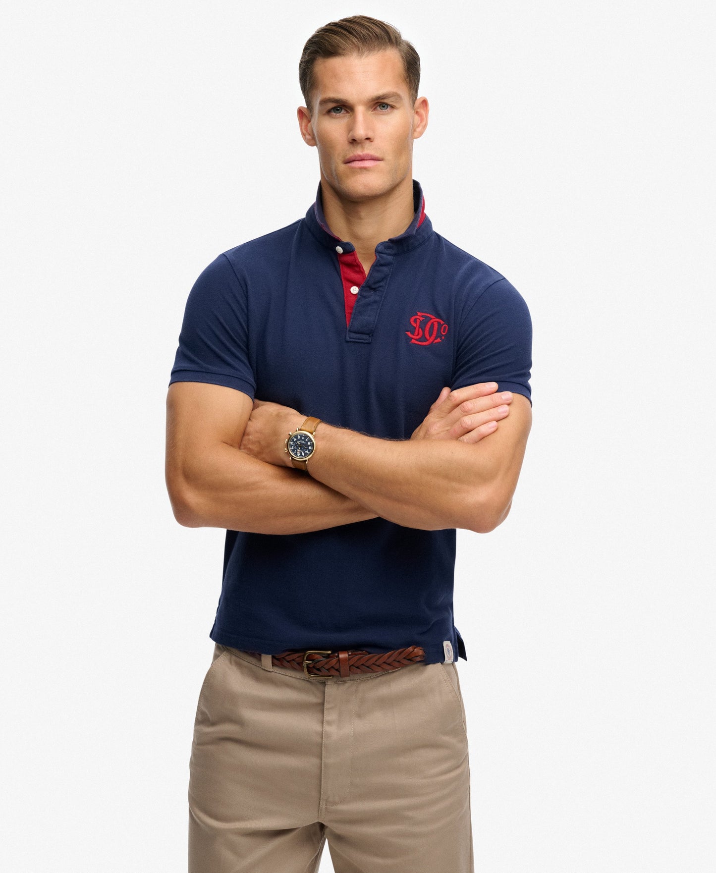 Polo Superdry Pique Monogram