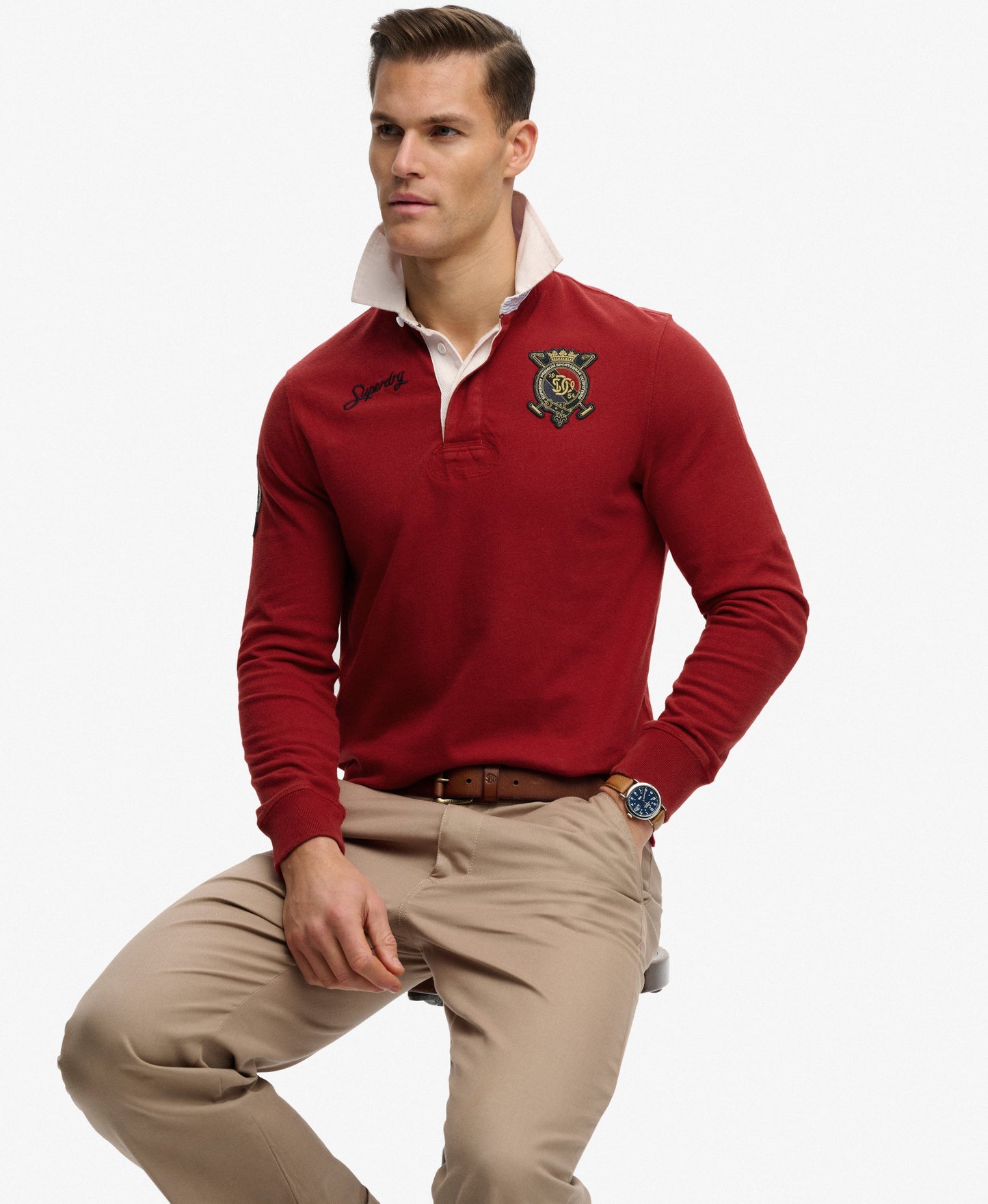 Polo Rugby Superdry Homme