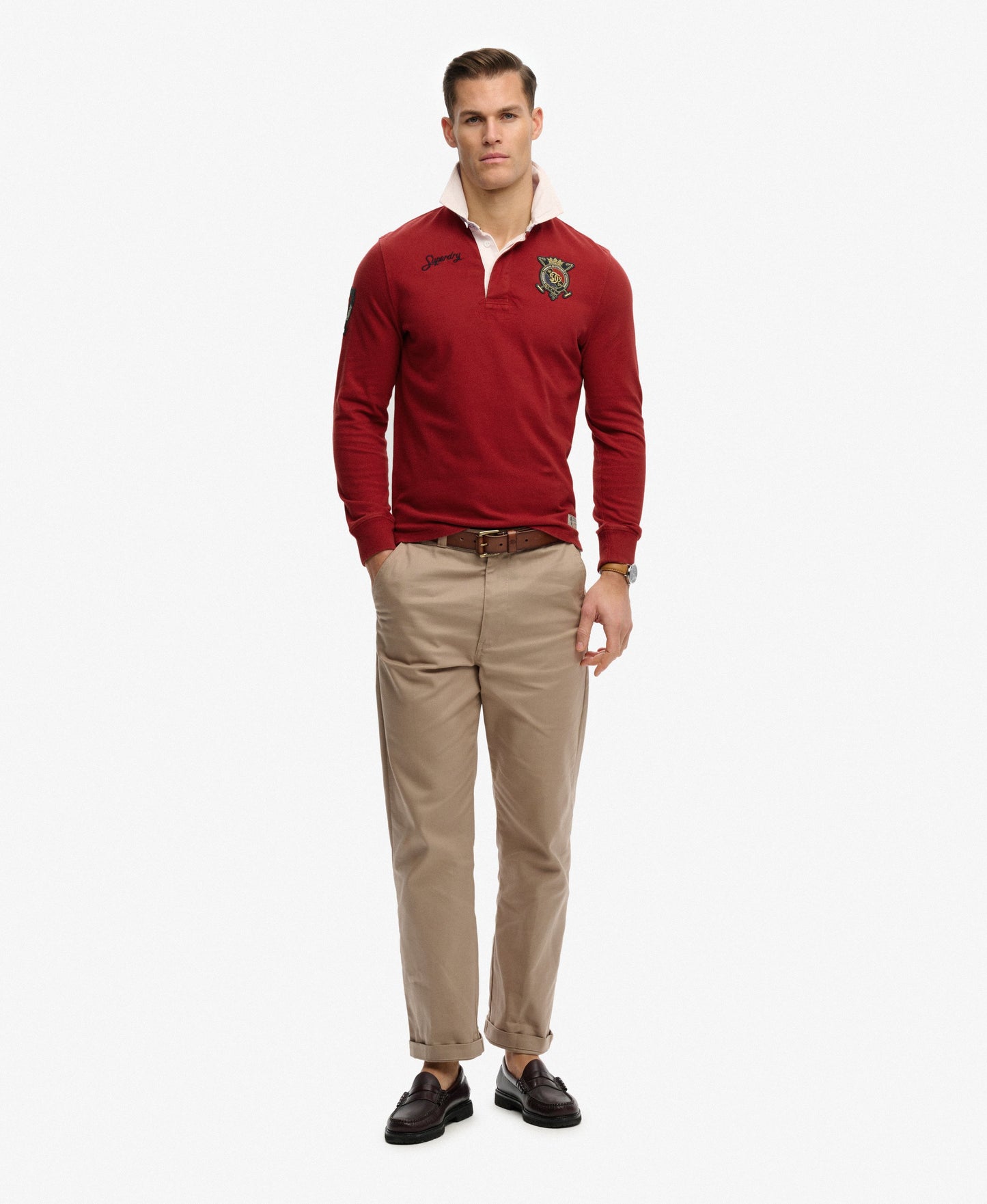 Polo Rugby Superdry Homme
