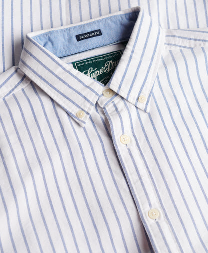 Chemise homme à manches longues en coton
