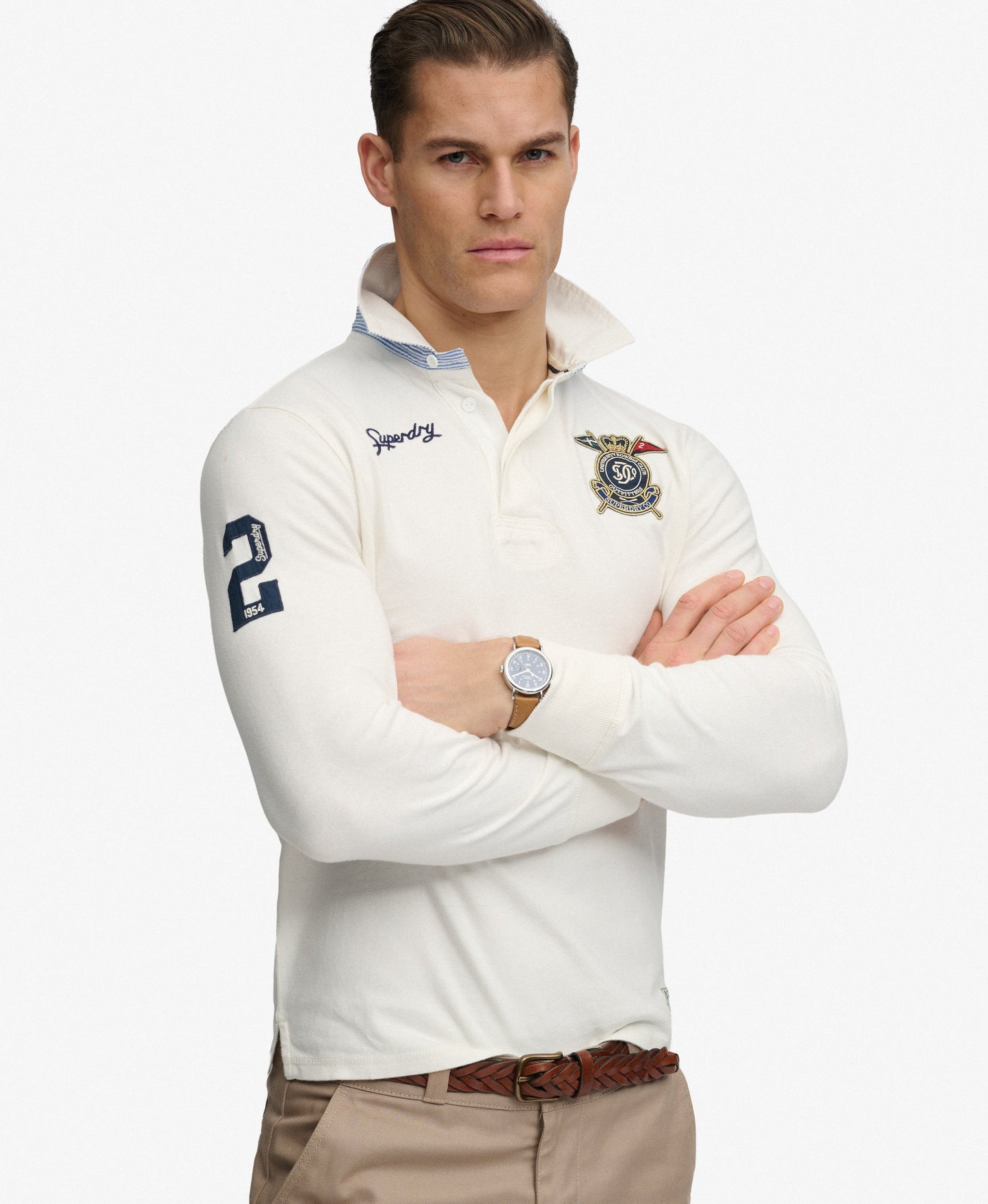 Polo Rugby Superdry Homme