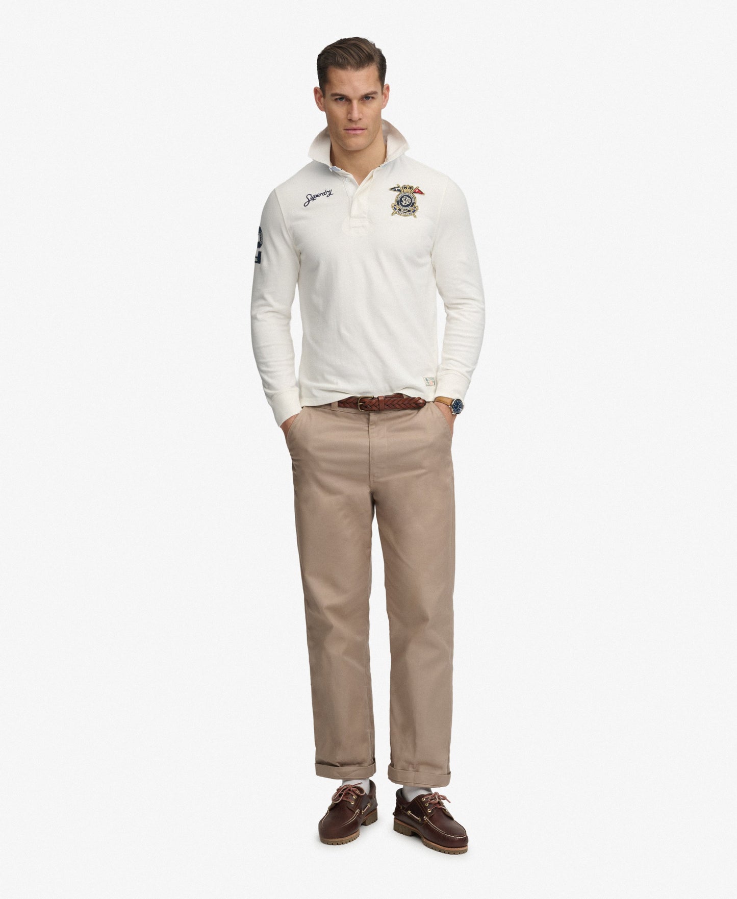 Polo Rugby Superdry Homme