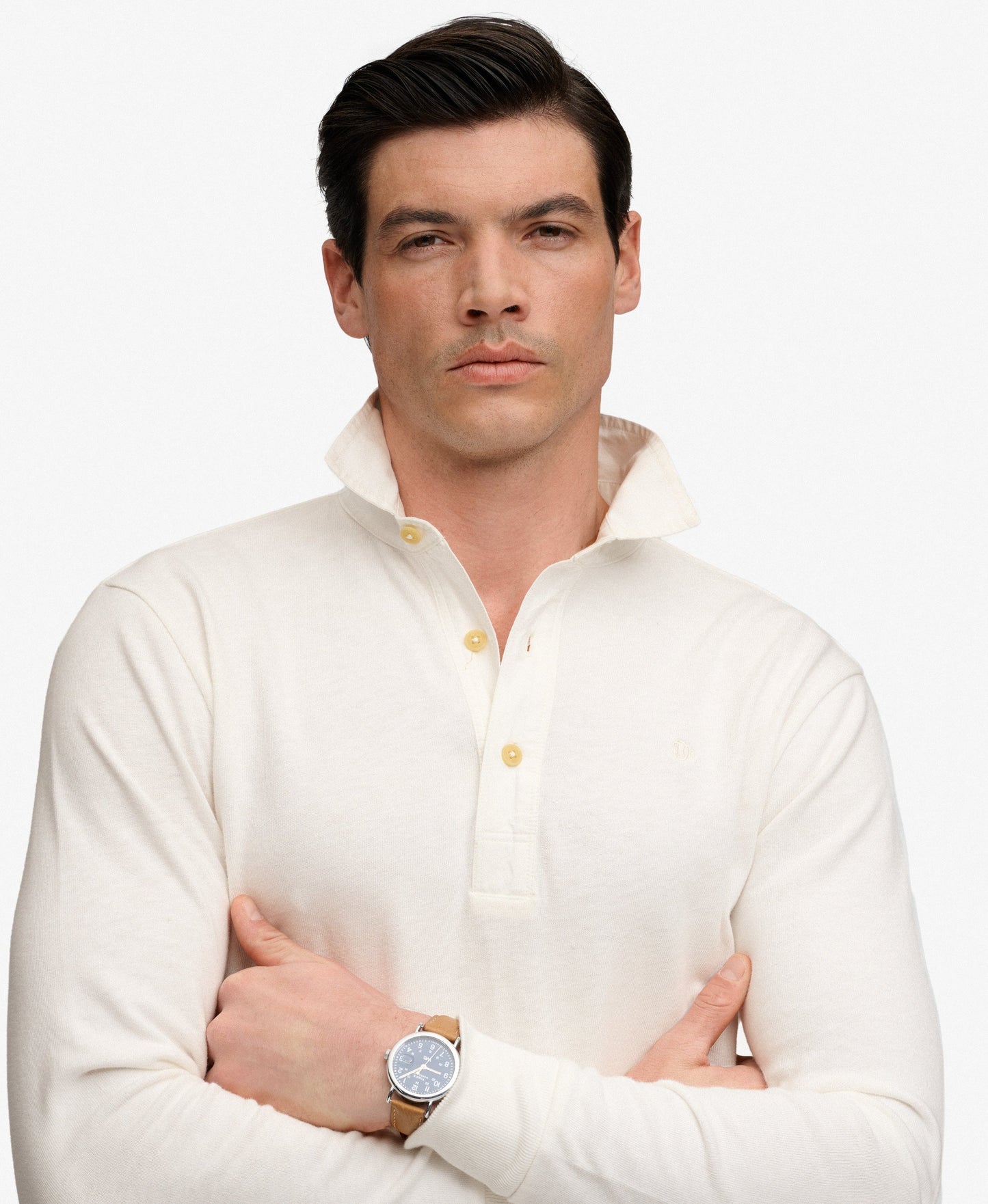 Polo homme manche longues