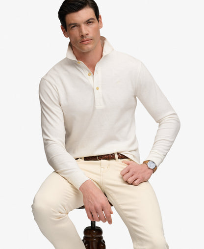 Polo homme manche longues