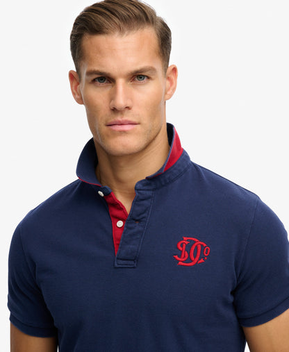 Polo Superdry Pique Monogram