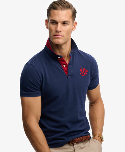 Polo Superdry Pique Monogram