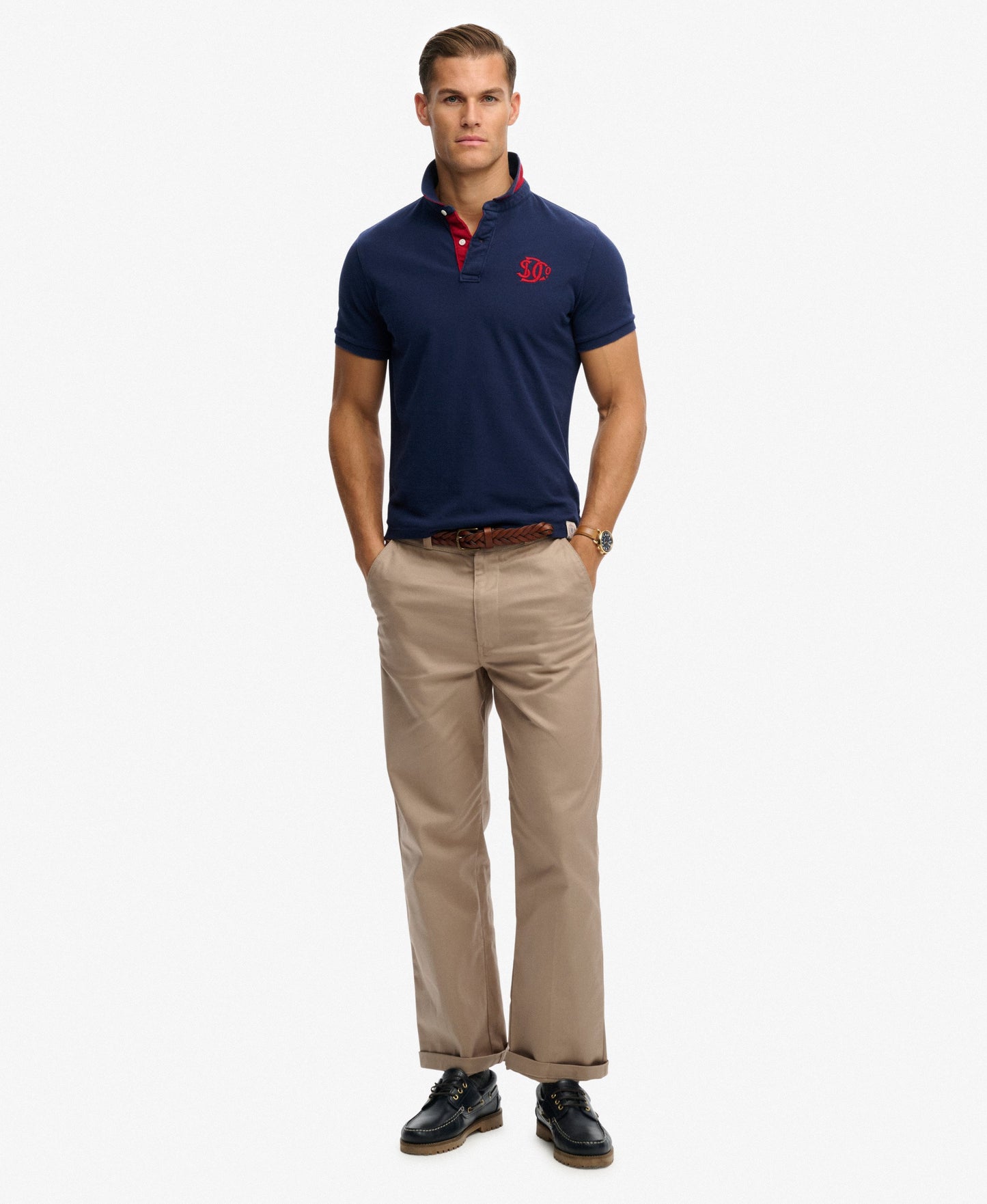 Polo Superdry Pique Monogram
