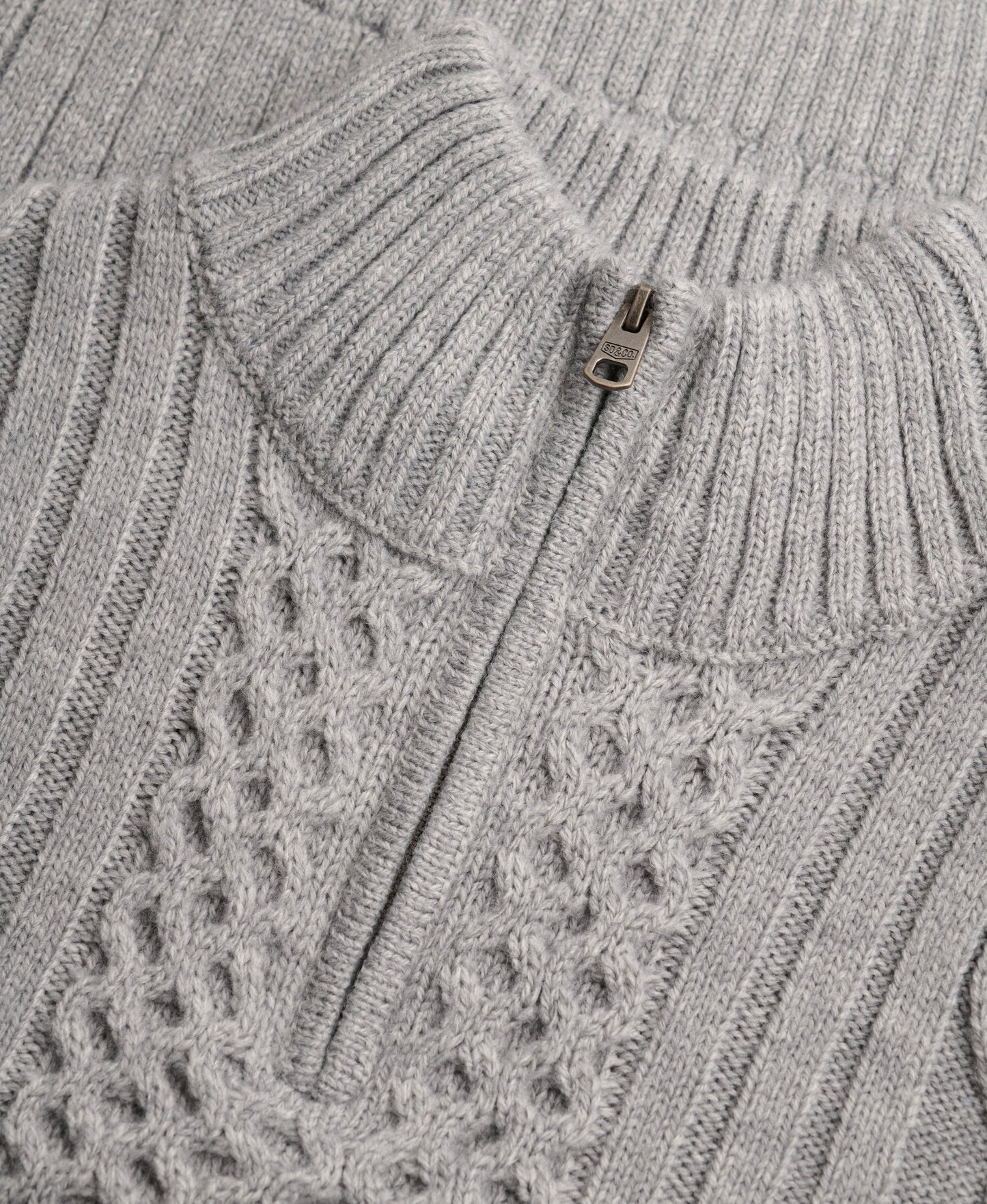 Pull Zip tricot SUPERDRY