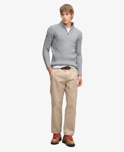 Pull Zip tricot SUPERDRY