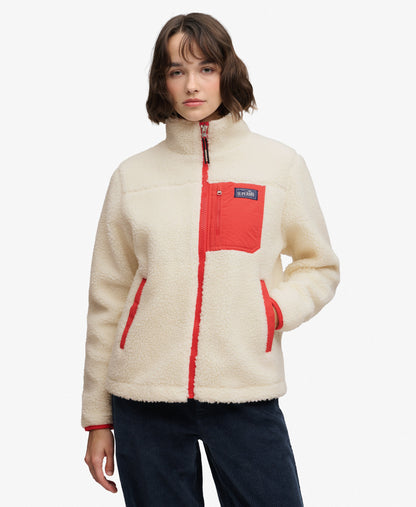 Veste polaire zippée Superdry Heritage