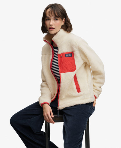 Veste polaire zippée Superdry Heritage