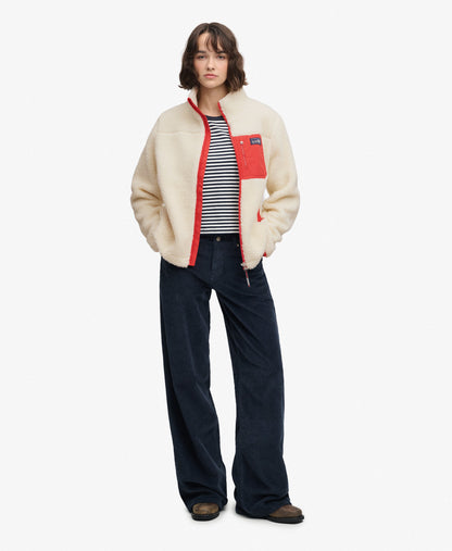 Veste polaire zippée Superdry Heritage