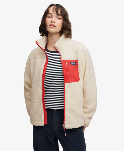 Veste polaire zippée Superdry Heritage