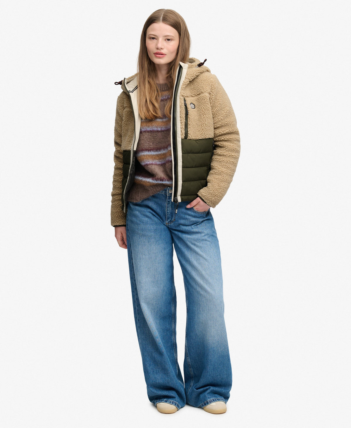 La veste Superdry Borg Hybrid