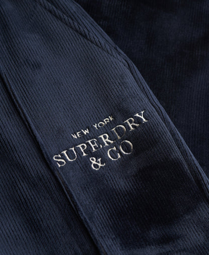 Jogging femme Superdry Drop Needle Velour