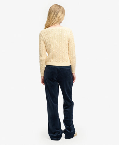 Jogging femme Superdry Drop Needle Velour